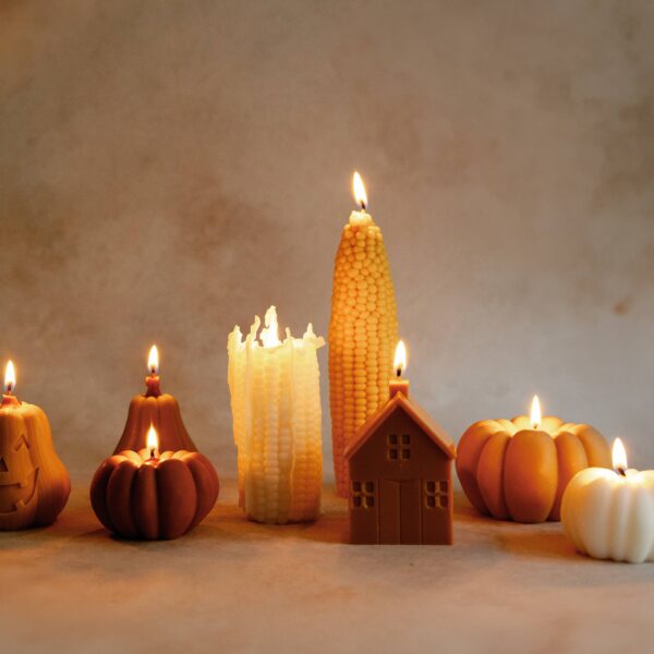 Pumpkin candle Gift box, Apples and Maple Bourbon - Image 2