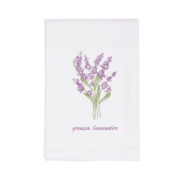 Lavender Towel – 100% Cotton, 4 Designs, 15.7"x23.6": Provence Lavender - Image 4