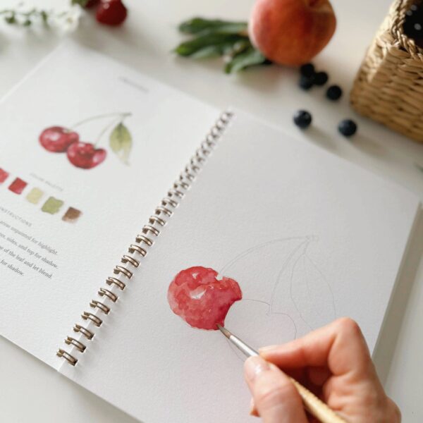 Fruit watercolor workbook - Image 4