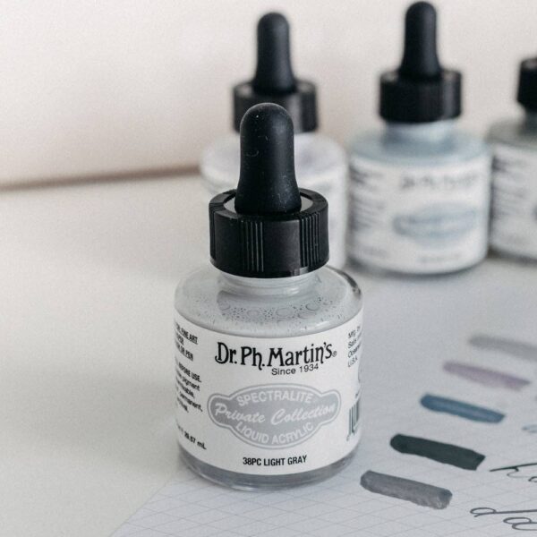Cool Tone Calligraphy Ink Set of 5 - Image 7