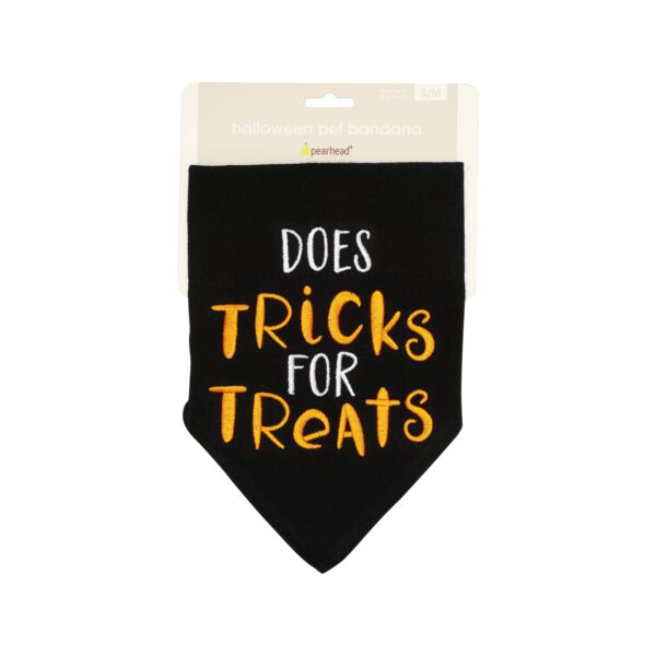 Trick or Treat Dog Halloween Bandana, S/M - Image 6