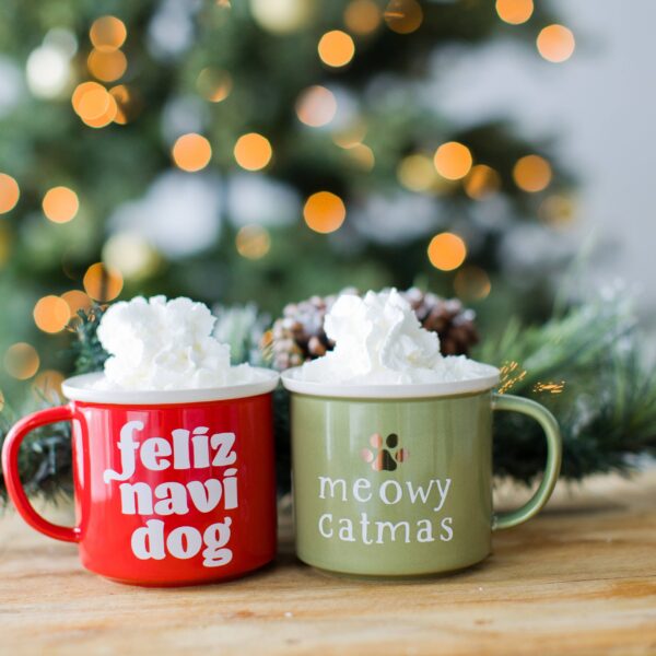 Holiday Feliz Navidog Mug, Christmas Kitchen Decorations - Image 3