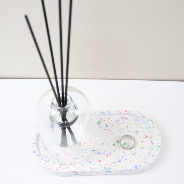 Oval Jewelry tray Terrazzo - Image 4