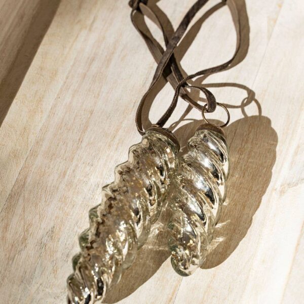Icicle Ornament S, Silver - Image 2