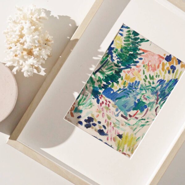 Sugar & Canvas - Matisse Landscape at Collioure Painting Wall Art Print M137 - Image 2