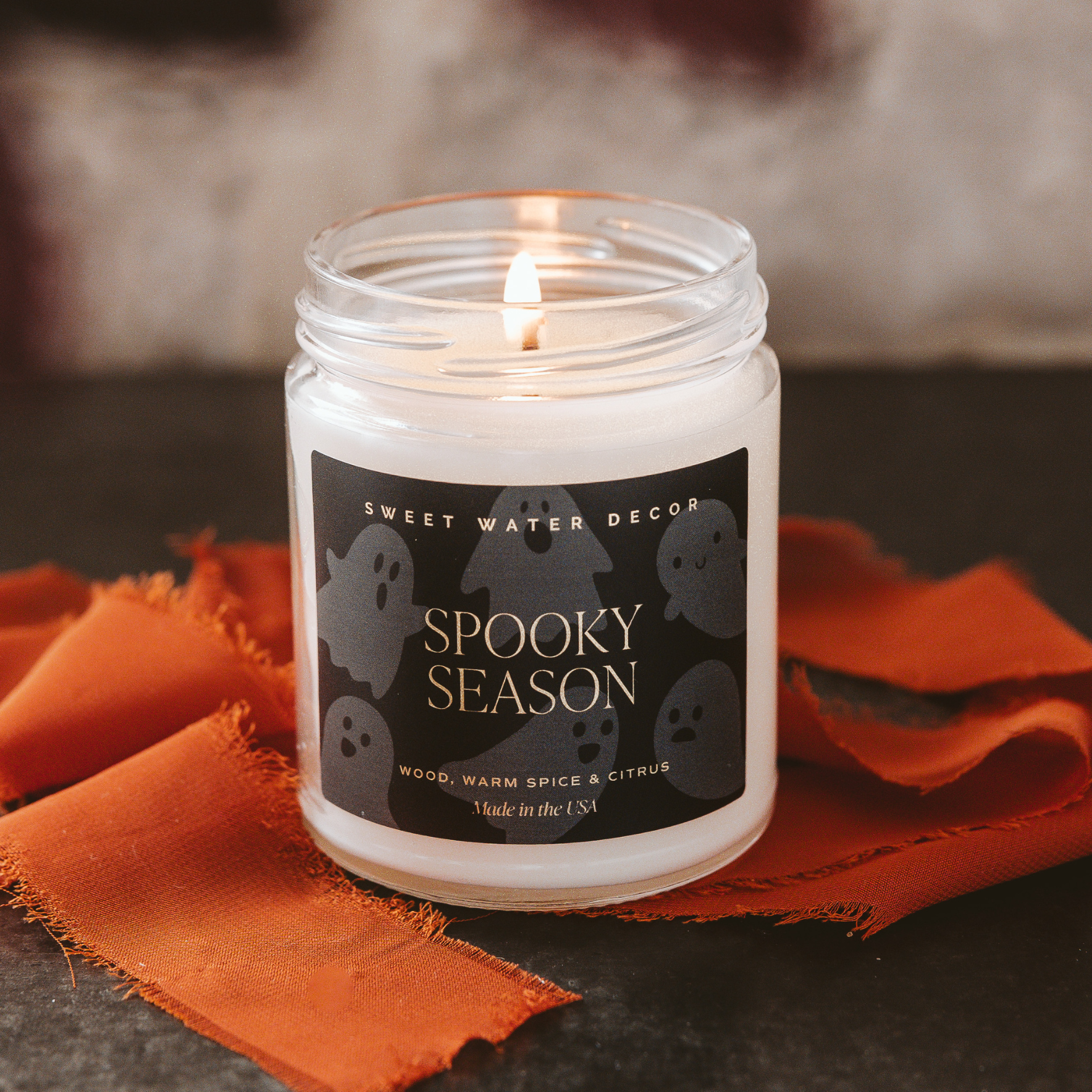 Sweet Water Decor - *NEW* Spooky Season 9 oz Soy Candle - Fall Decor and Gifts - Image 9