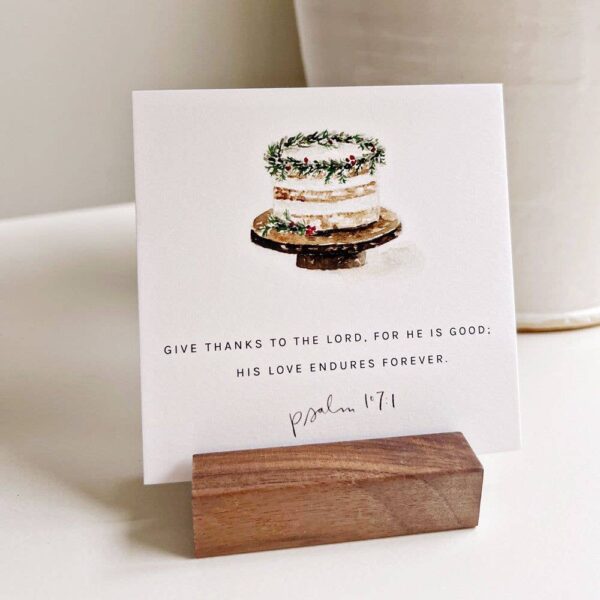 Wood card holder - Image 3