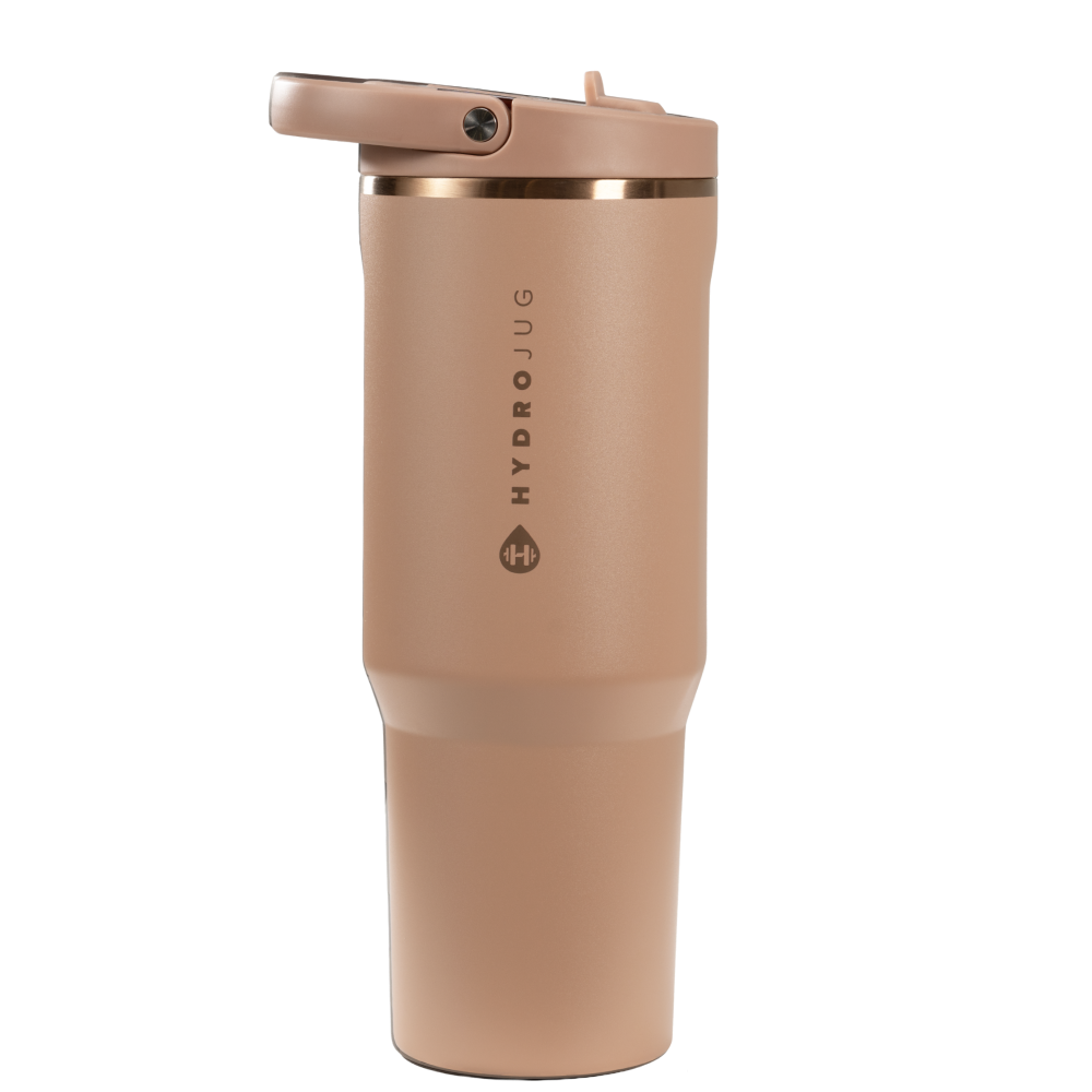 Caramel HydroJug 32 oz Sport Water Bottle