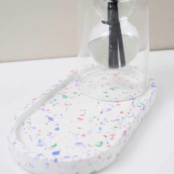 Oval Jewelry tray Terrazzo - Image 3