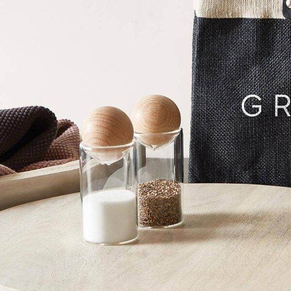 Glass Salt + Pepper Shakers - Image 3