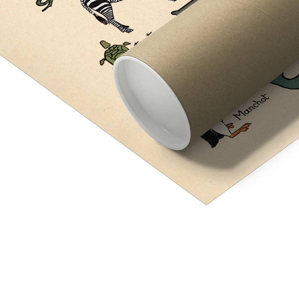 Roomytown Inc - Les Animaux Fine Art Print - Image 4