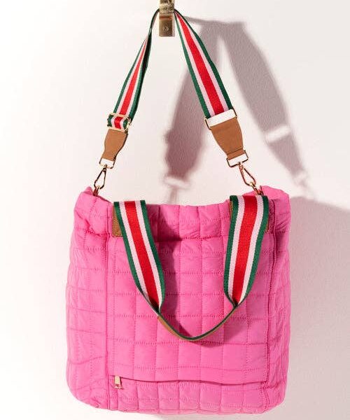 EZRA TRAVEL TOTE: Magenta - Image 16