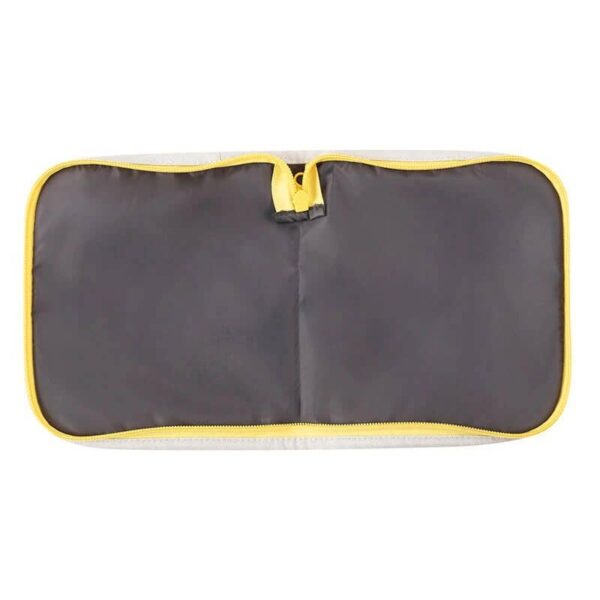 Fluf - Snack Mat - 'Snack' Orange with Yellow Zip - Image 3