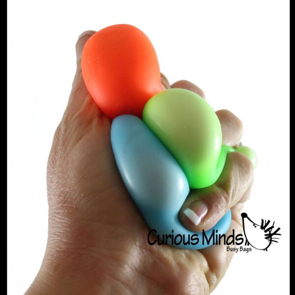 Nee-Doh 3 Teenie Tiny Nee-Doh 3 Pack Soft Doh Balls Needoh - Image 6
