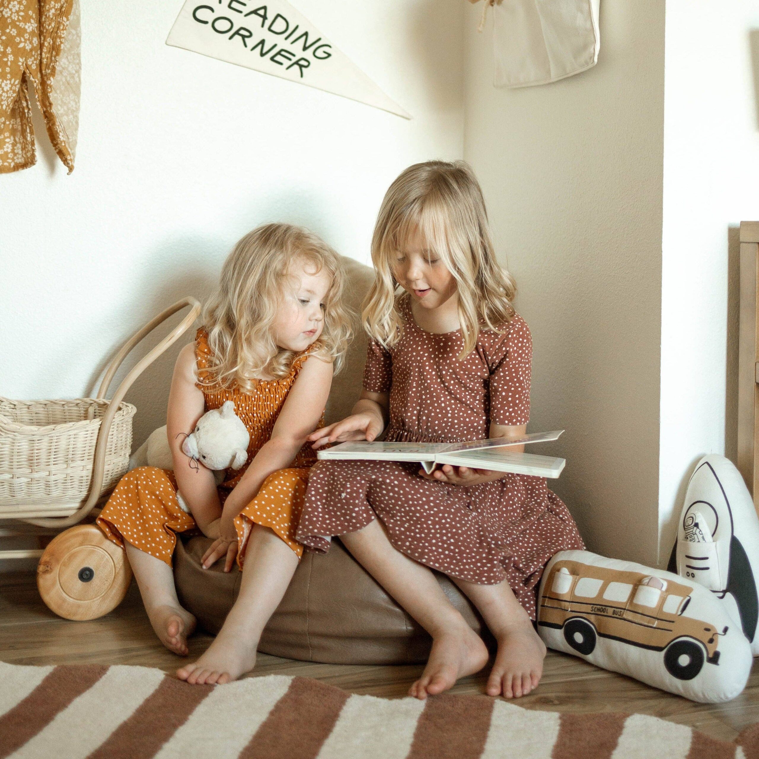 Imani + KIDS by Imani Collective - Interactive school bus pillow - Image 5