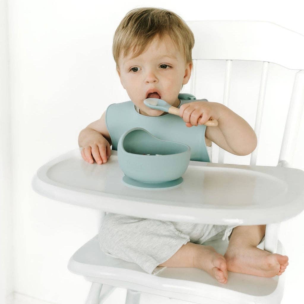 Easy Scoop Suction Bowl: White Marble - Image 14