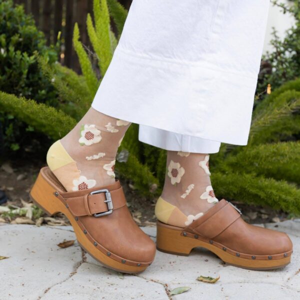 The Garden Glass Sock Set | 2 pairs | Sheer Breathable Socks - Image 3