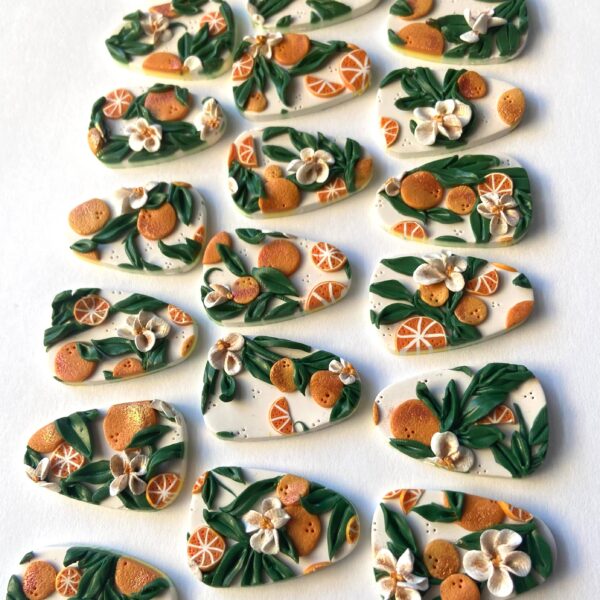 Orange Flower Blossoms - Image 4