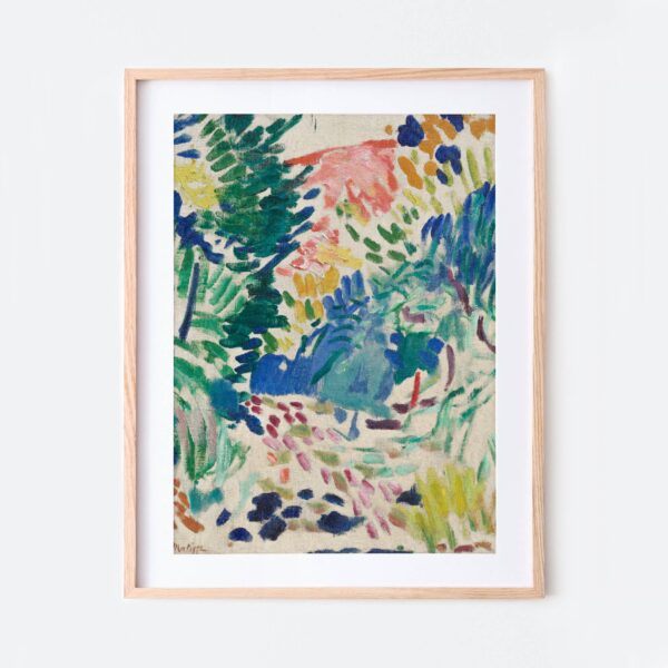Sugar & Canvas - Matisse Landscape at Collioure Painting Wall Art Print M137 - Image 9