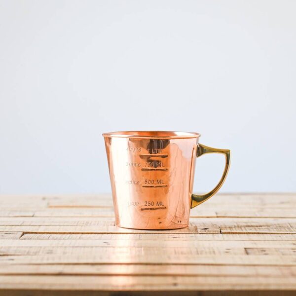 Galley and Fen - Copper Liquid Measuring Cup - 4 Cup - Image 4