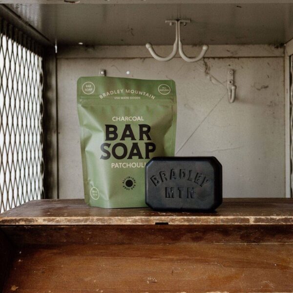 Charcoal Bar Soap - Patchouli - Image 4