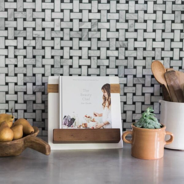 etúHOME - White Mod iPad / Cookbook Holder - Image 4