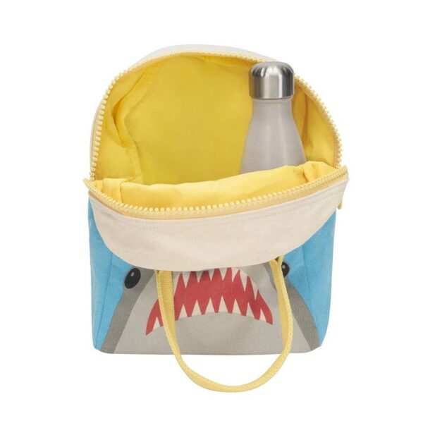 Fluf - Zipper Lunch Bag - Shark - Image 4