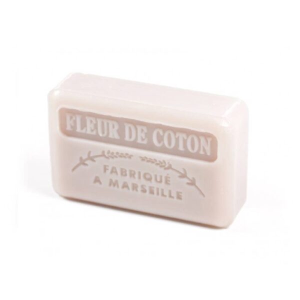 Cotton flower - French soap with organic shea butter 125g