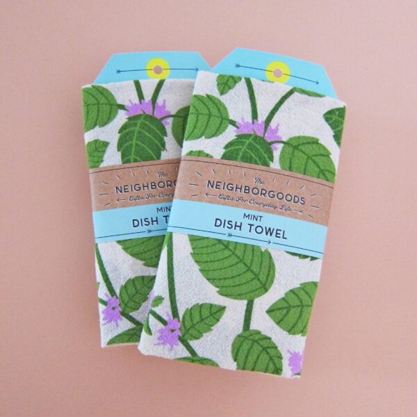 Mint Tea Towel - Image 2