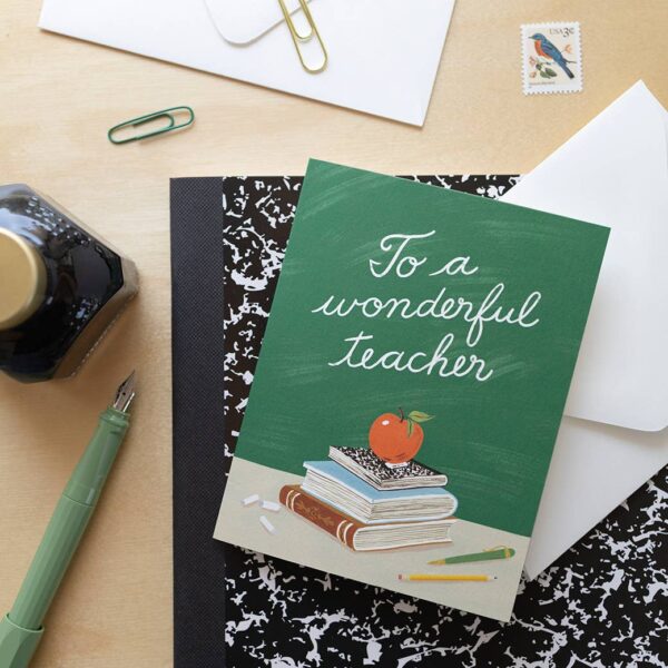 WONDERFUL TEACHER | greeting card - Image 2
