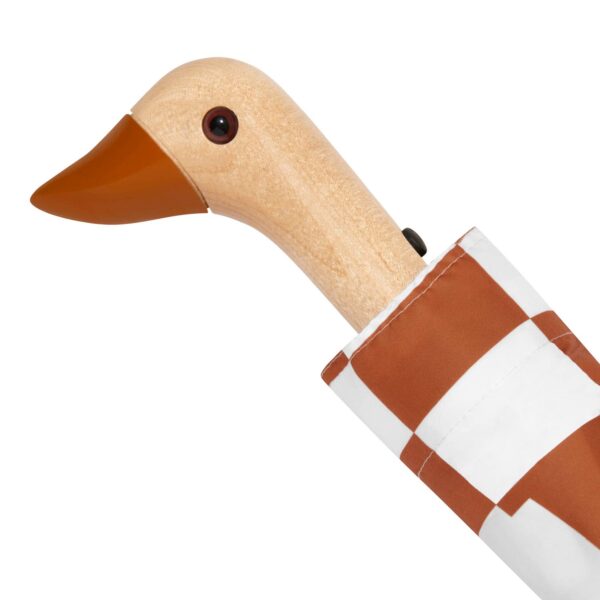 Original Duckhead US - Peanut Butter Checkers Eco-Friendly Umbrella - Image 5