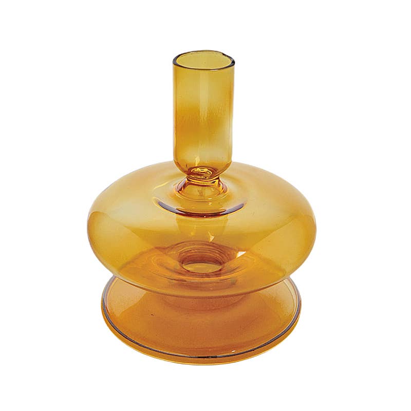Rosha Living Inc - Wisteria Candleholder Yellow - Image 3