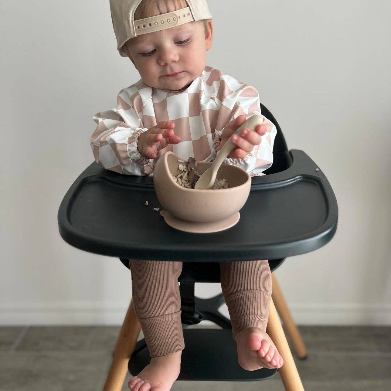 Easy Scoop Suction Bowl: White Marble - Image 11