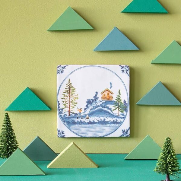 Cabin in the woods | StoryTiles art on tile: S - Image 3
