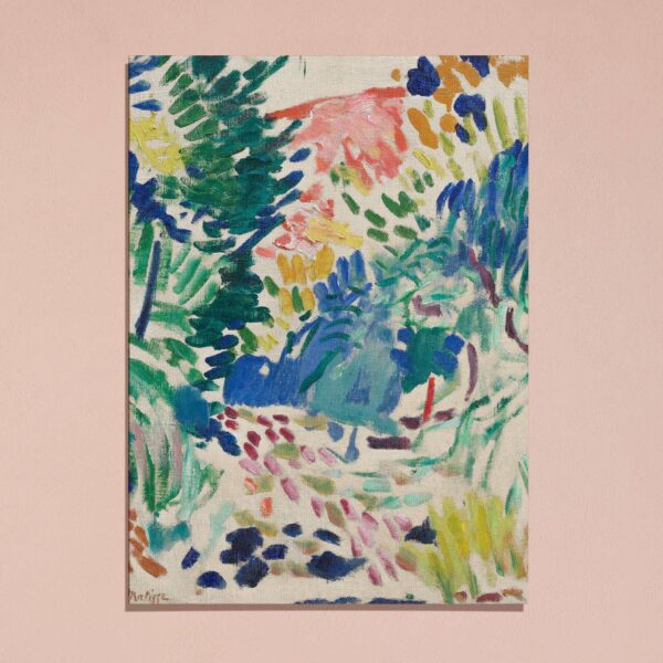 Sugar & Canvas - Matisse Landscape at Collioure Painting Wall Art Print M137 - Image 3