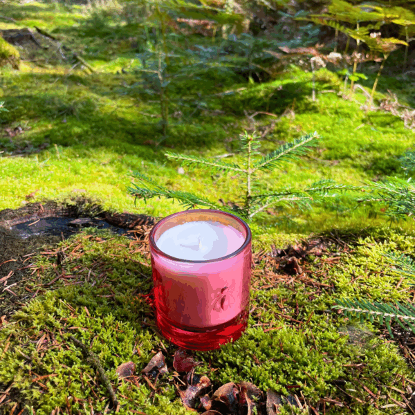 Cherry Blossom Bee Candle - Image 2