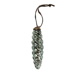 Icicle Ornament L, Teal