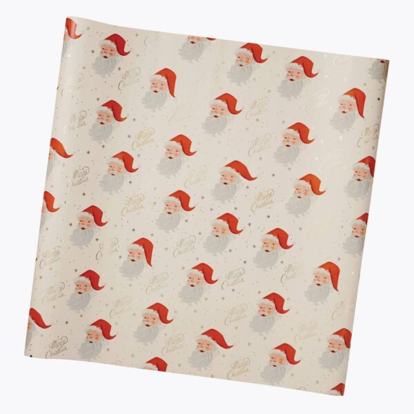 Santa Continuous Wrapping Roll - Image 2