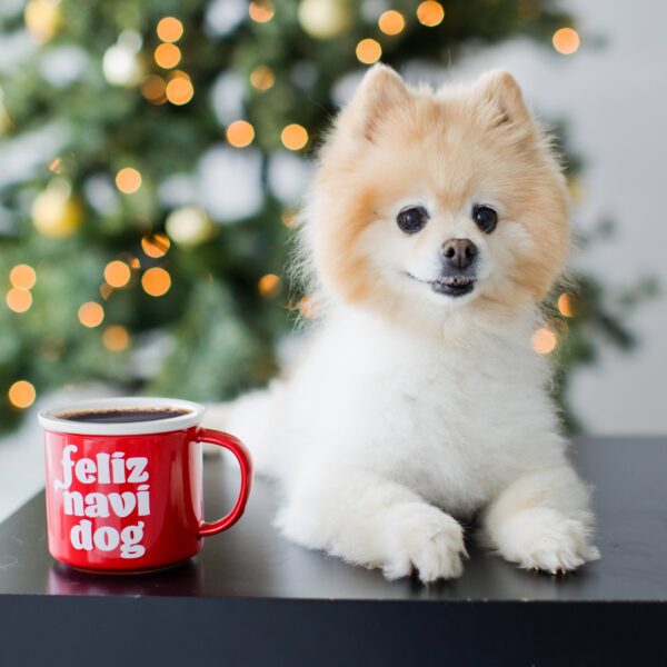 Holiday Feliz Navidog Mug, Christmas Kitchen Decorations - Image 2