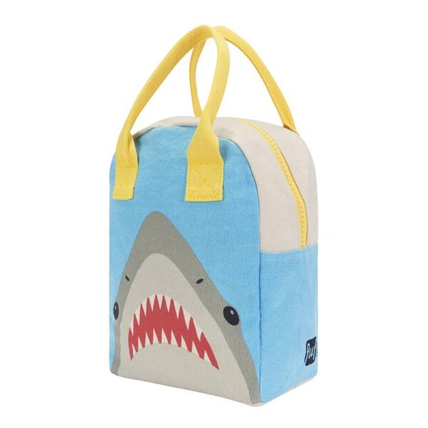 Fluf - Zipper Lunch Bag - Shark - Image 2