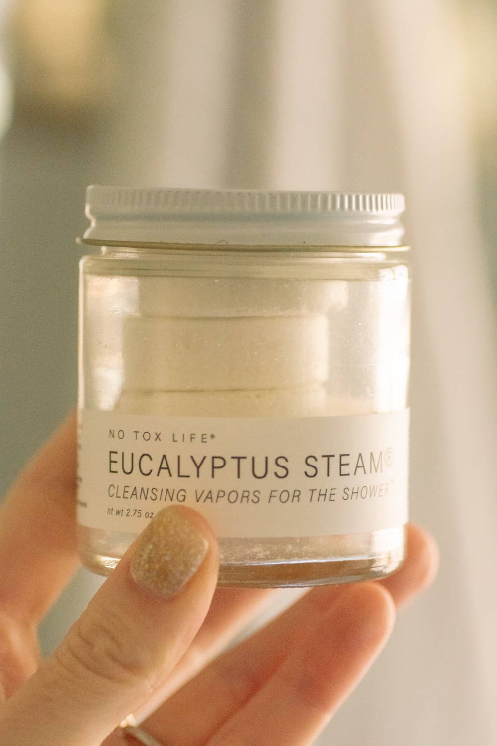 No Tox Life - EUCALYPTUS STEAM® Cleansing Vapors for the Shower™ Mini Jar - Image 5