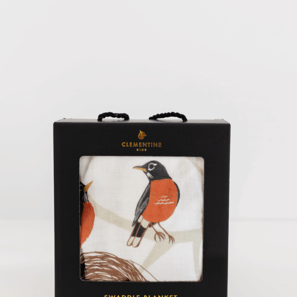 Clementine Kids - For the Birds Swaddle - Image 3