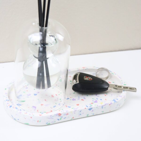 Oval Jewelry tray Terrazzo - Image 5
