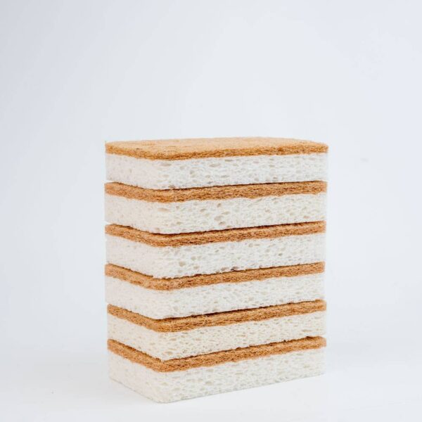 EcoFreax - Walnut and Cellulose Biodegradable Scrubber Sponge - Image 3