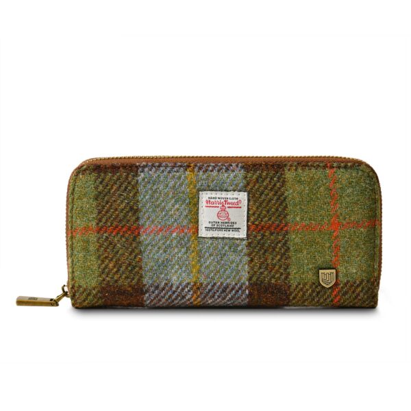 The Long Zip Purse: Islander Tartan - Image 12