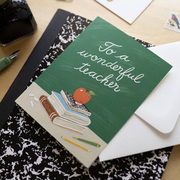 WONDERFUL TEACHER | greeting card - Image 3
