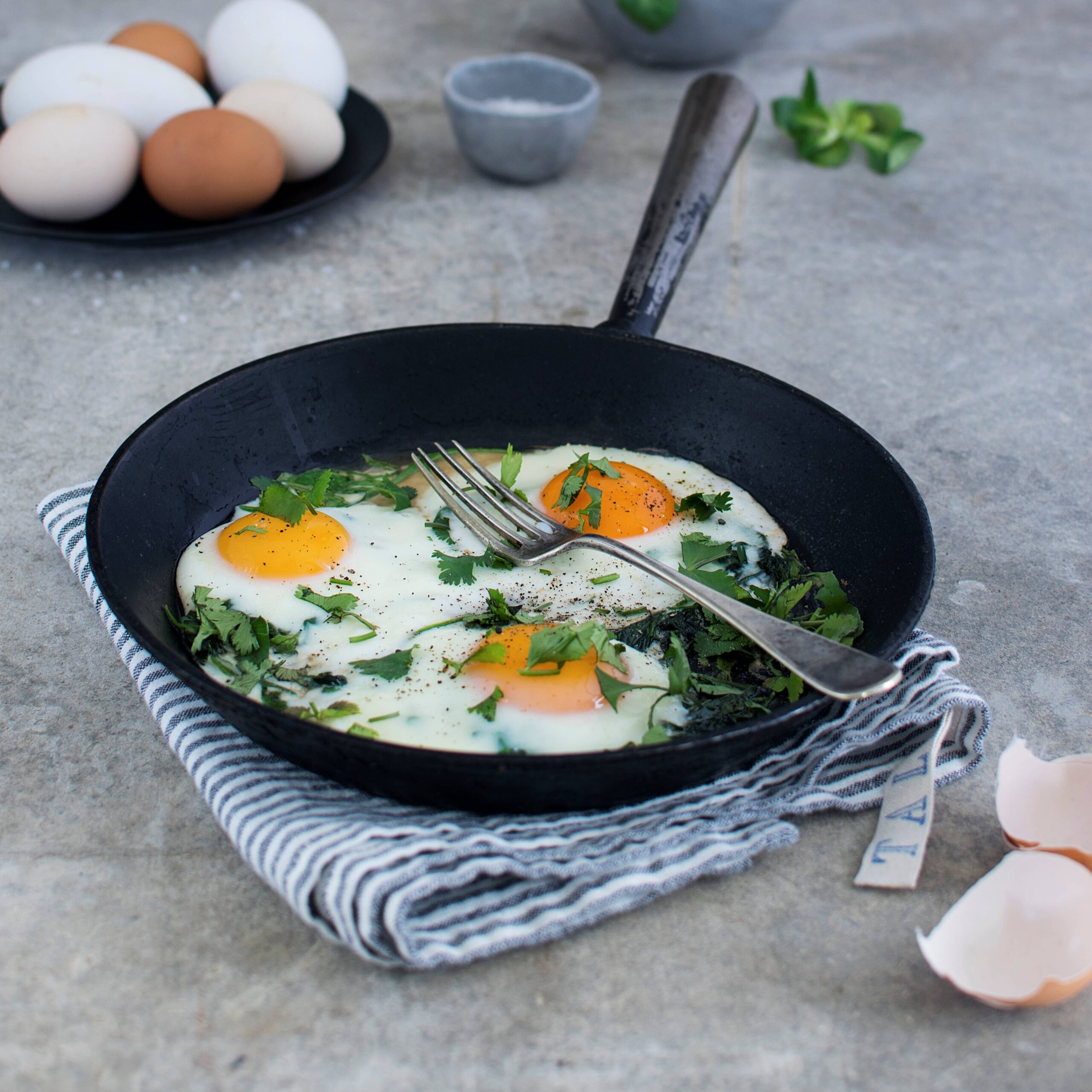 Linen Tales - Thin Black Stripe Linen Kitchen Towel - Image 2