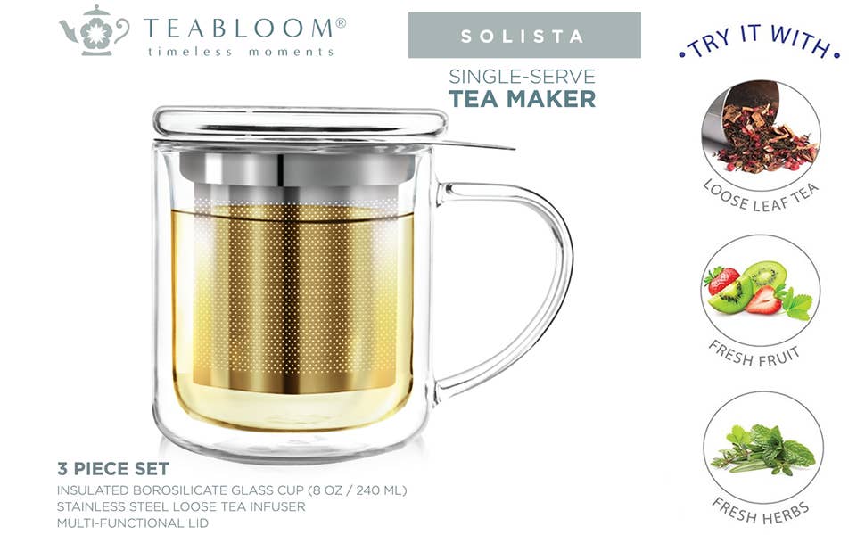 Teabloom Solista Single-Serve Tea Maker - Image 4