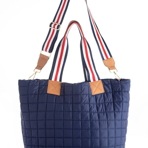 EZRA TRAVEL TOTE: Magenta - Image 4