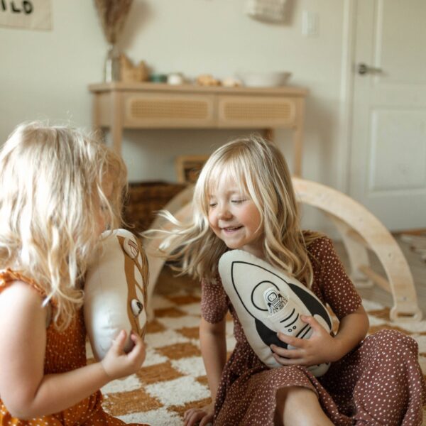 Imani + KIDS by Imani Collective - Rocket + Astronaut Canvas Pillow - Image 10